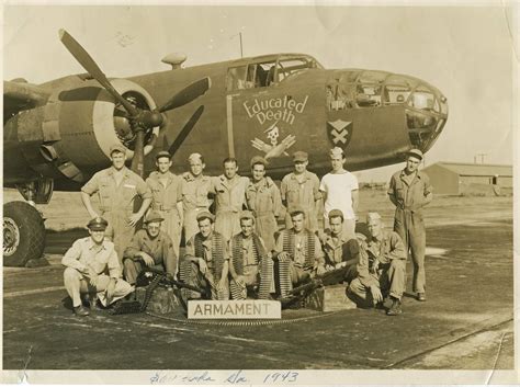 B-25 Mitchell Bomber Crew