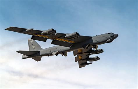 B-52 Bomber taking off