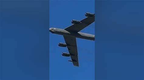 B-52 Stratofortress flyby