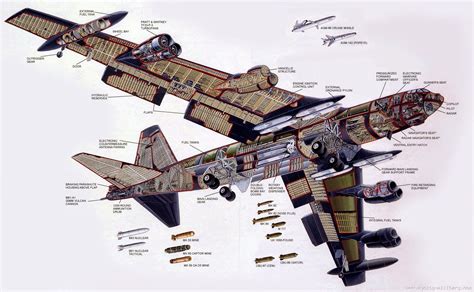 B-52 Stratofortress cutaway