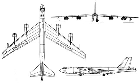 B-52 Stratofortress design diagram