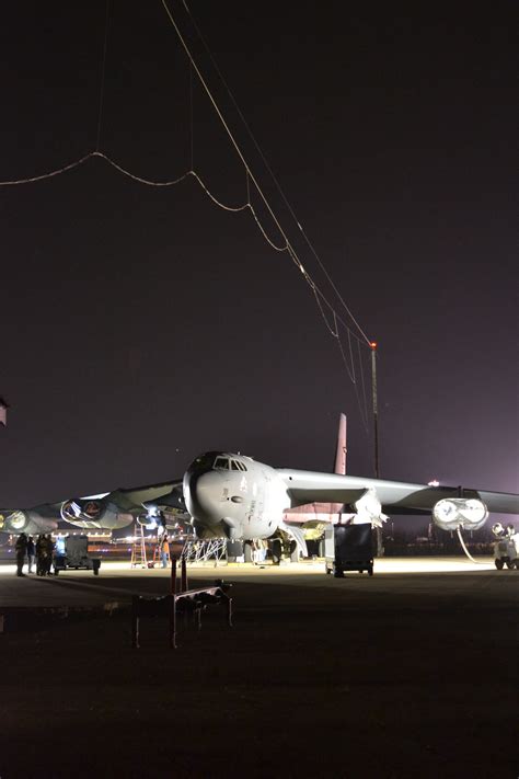 B-52 Stratofortress with EMP protection systems