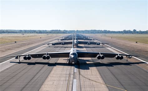 B-52 Stratofortress in flight