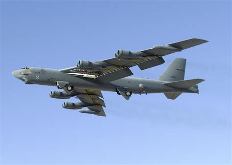 B-52 in flight