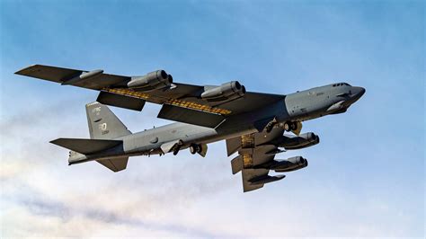 B-52 Flying Fortress in flight