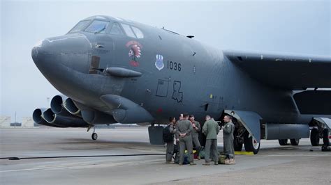 B-52 Stratofortress in flight