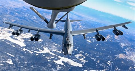 B-52 Stratofortress refueling mid-air