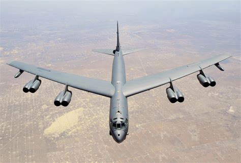 B-52 Stratofortress taking off