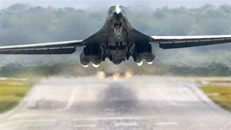 B1 Bomber Takeoff