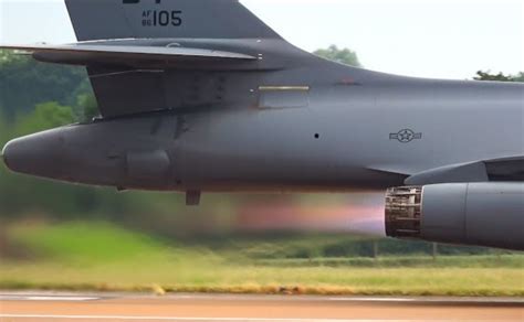 B-1B Lancer taking off