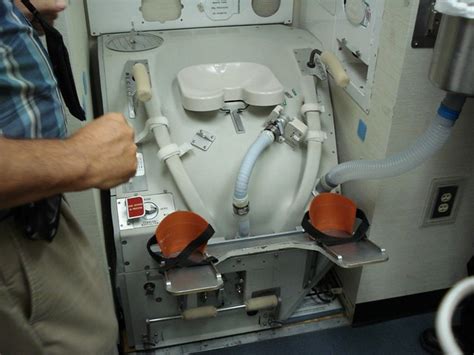 The B-2 Spirit's bathroom, a symbol of its technological advancement