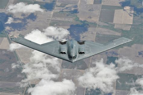 The B-2 Spirit in flight, showcasing its stealth capabilities