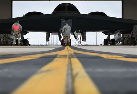 B2 Stealth Bomber maintenance