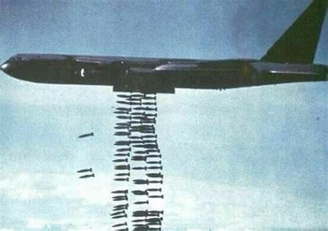 B52 Carpet Bombing: Aerial Warfare Tactic