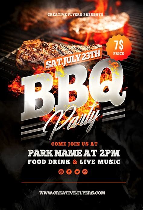 BBQ Flyer Design