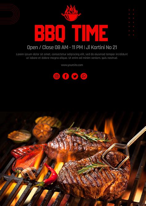 BBQ Flyer Template 10