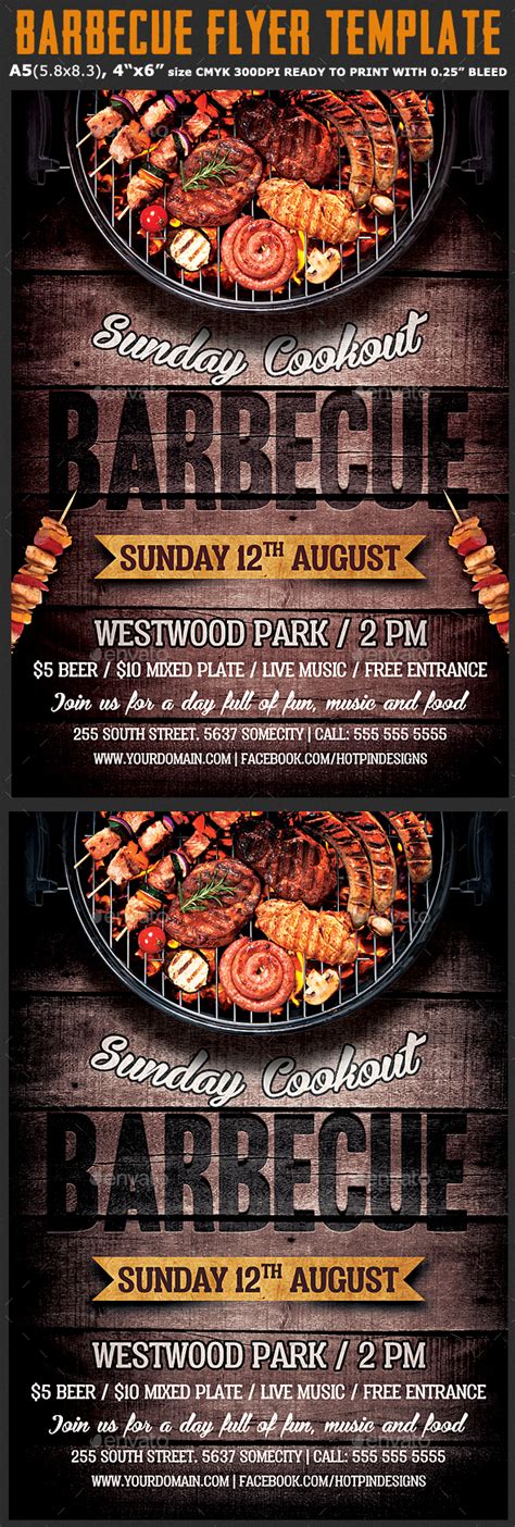 BBQ Flyer Template 8