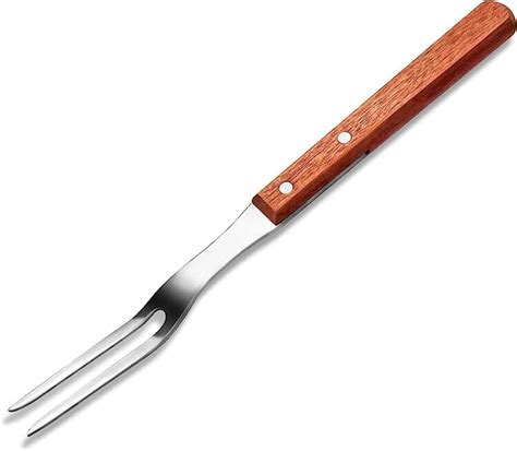 A BBQ fork with a sturdy handle and sharp tip