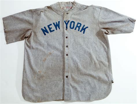 Babe Ruth in his Yankees uniform