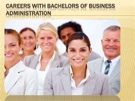 BBA Career Opportunities