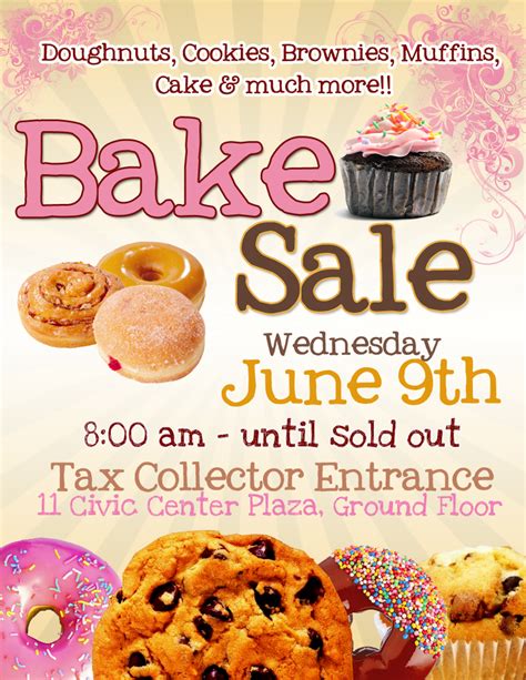 Bake Sale Flyer Template 9