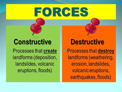 A dramatic image of a volcanic eruption, illustrating the balance of constructive and destructive forces in nature