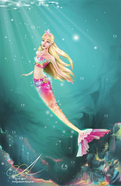 Barbie Mermaid Coloring Page Gallery