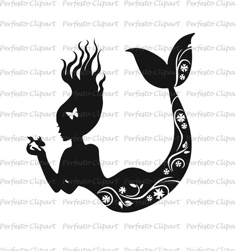 Barbie Mermaid Silhouette