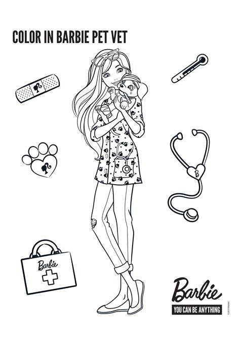 Barbie Printable Activities