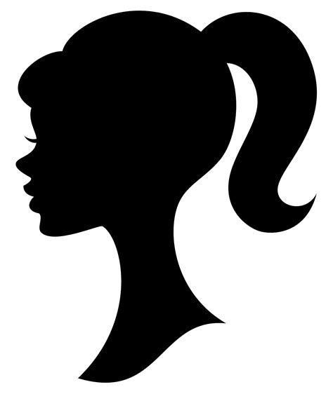 Barbie Silhouette Art