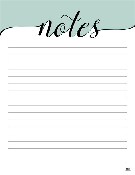 Basic Note Template