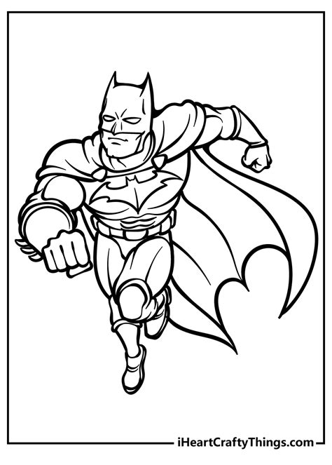 Batman Coloring Pages for Kids 10