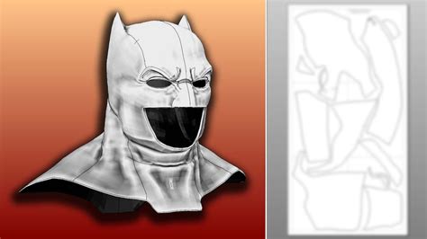 Pre-Made Batman Cowl Template