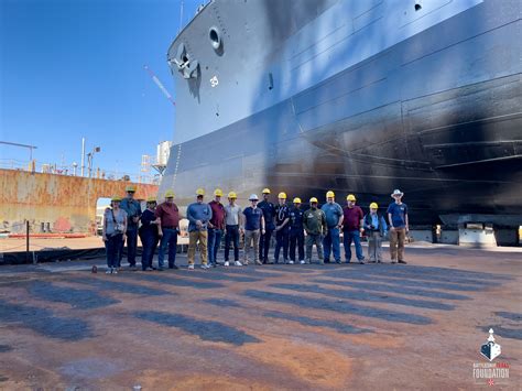 Volunteer opportunities at the Battleship New Jersey during dry docking