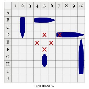 Battleship Ship Placements