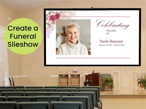 Beautiful Funeral Slideshow