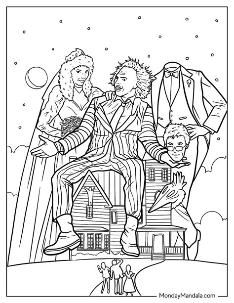 The Maitlands' House coloring page