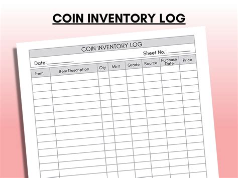 Beginner Coin Inventory