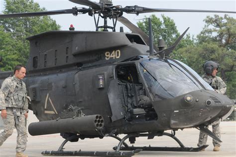 Bell OH-58 Kiowa Warrior in action