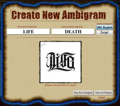 Benefits of Using Ambigram Tattoo Creator Tool