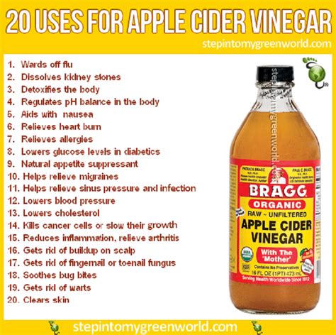 Benefits of Apple Cider Vinegar