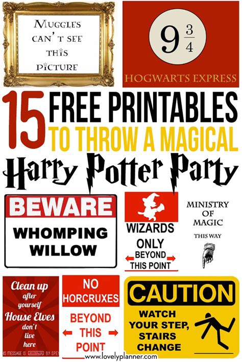 Benefits of Free Harry Potter Poster Printables