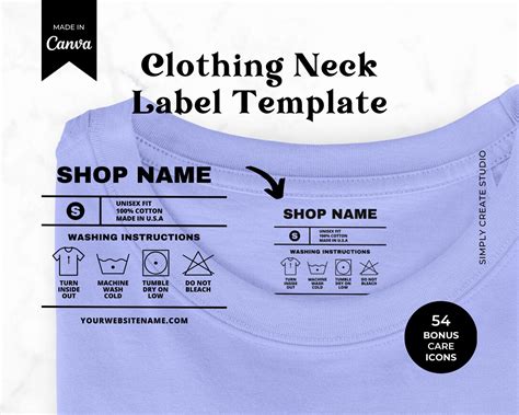 Benefits of Inside Shirt Tag Templates