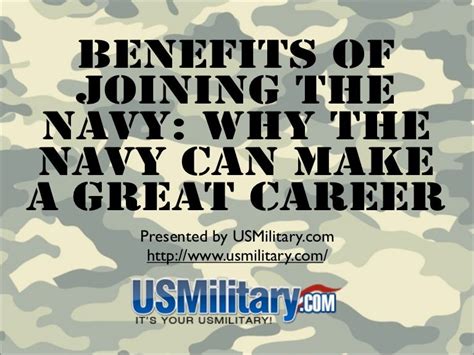 Benefits of Joining the Navy