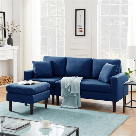 Benefits of Navy Blue Couches in a Living Room