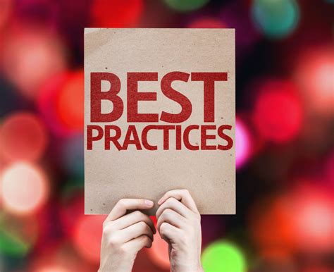 Best Practices and Tips