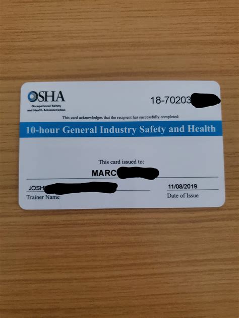 Best Practices for OSHA 10 Card Verification