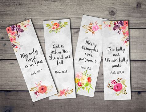 Bible Bookmark Design Ideas