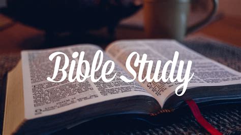 Bible Study Importance