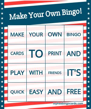 Bingo Card Generator for All Ages